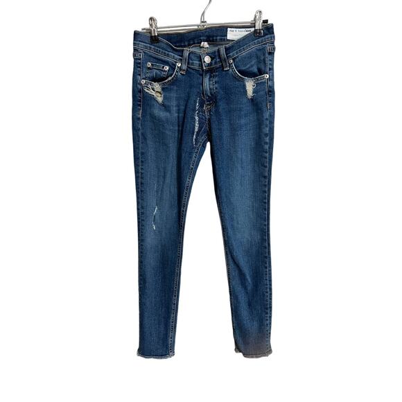 Rag & Bone Modele Distressed Skinny Jeans 26 - Picture 1 of 5